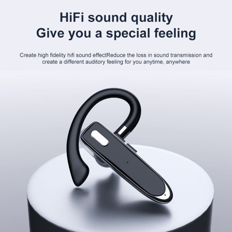 Écouteurs Bluetooth sans fil pour le sport, avec affichage numérique et compartiment de chargement, 530-2, avec boîtier de chargement